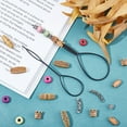 thumbnail image 4 of DIY Hair Accessories Making Sets 110Pcs Geometry Resin & Alloy & Plastic Beads Plastic Dreadlocks Braiding Beads & Hair Pin Bun Maker Mixed Color 110pcs/bag, 4 of 6