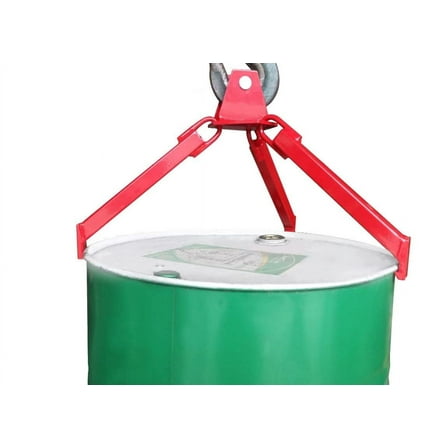 Vertical Drum Lifter, 800 lb. Cap, 55 Gal Drum Capacity, Pake Handling Tools