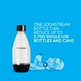 thumbnail image 3 of SodaStream Black Half Liter Multi-Use Carbonating Bottles (2 Pack), 3 of 5