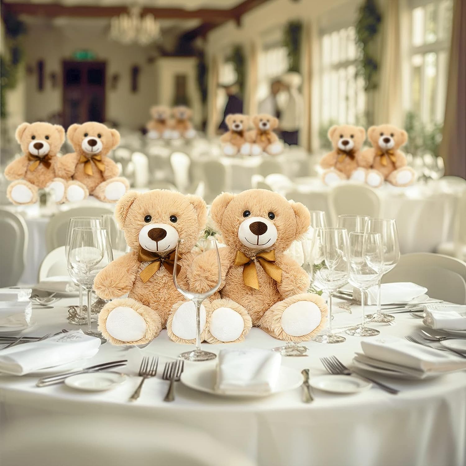 MaoGoLan 12-Pack Teddy Bears 14-Inch Bulk Plush Toys photo 6