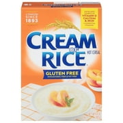 Cream of Rice Gluten Free Instant Hot Cereal, 14 oz, Shelf Stable, Carton Box