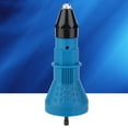 thumbnail image 2 of Electric Nut Setter Kit Riveting  Adapter, Riveting Drill Adaptor, For Labor Saving Easy To Use Blue,Black, 2 of 8