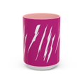 thumbnail image 2 of Effete Feline Claw Marks Scratch Accent Coffee Mug (11, 15oz), 2 of 6