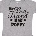 thumbnail image 4 of Inktastic My Best Friend is My Poppy with Hearts Boys or Girls Baby Bodysuit, 4 of 5