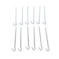 thumbnail image 1 of 12pcs Tent Ground Stakes Heavy Duty Galvanized Iron Tent Ground Pegs for Outdoor Camping Backpacking Gardening, 1 of 5