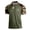 U8-Camouflage Green, variant on Havenx 250th Anniversary American Flag Print Polo Shirt for Men Short Sleeve Camo Shirts Button Lapel Golf Shirt 250 Years Of Freedom Patriotic Fashion Causal Tops,Gray 5XL