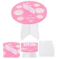 thumbnail image 2 of Shisuyan Nail Art Brushes Organizer Pink 1Pack 6x6in, 2 of 9