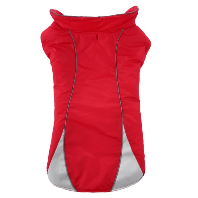 Ropa para perros de exterior a juego, traje deportivo para mascotas (rojo, talla 2XL)