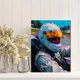 thumbnail image 2 of Qisvanset Misty Mountain Lake Reflection Canvas Print 12x16 Inch Office Decor, 2 of 8