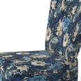 thumbnail image 4 of Designart "Blue Scrollwork Swirls Victorian Pattern" Upholstered Floral Accent Chair and Cottage Arm Chair - Multiple Color & Pattern, 4 of 7