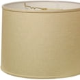 thumbnail image 4 of HomeRoots 470173 14 in. Throwback Drum Linen Lampshade Parchment Biege, 4 of 6