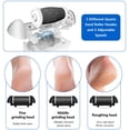 thumbnail image 4 of SHAR Electric foot callus remover kit, rechargeable callus remover 3, 4 of 5