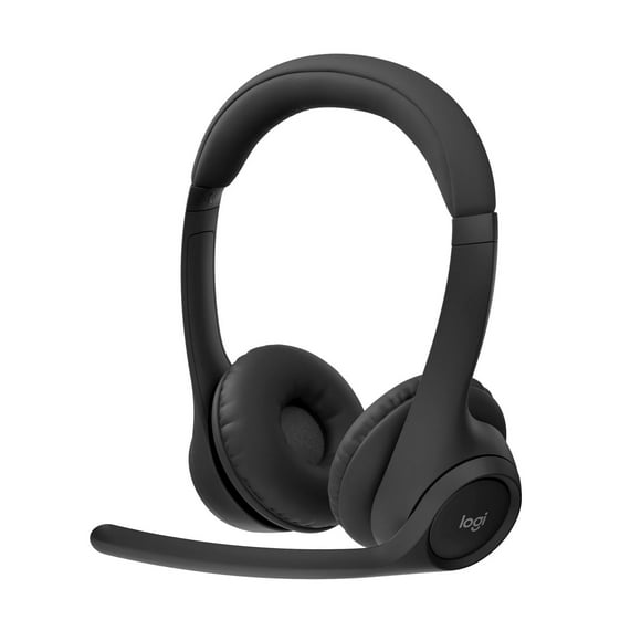 Logitech Zone 300 casque Bluetooth sans fil avec microphone anti-parasite, compatible avec Windows, Mac - Noir