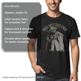 thumbnail image 6 of Men's Star Wars Yoda Best Dad Ever Graphic Tee Black Medium, 6 of 10