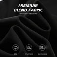 thumbnail image 2 of Big and Tall Mens Underwear, PUTUO Mens Boxer Briefs, Comfort Cotton Stretch Classic Design, Length Moisture Wicking Underwear 4-Pack, Black, 2 of 6