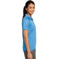 thumbnail image 4 of Sport-Tek Women's Flat Knit Collar Wicking Polo Shirt_Dark Green_Small, 4 of 6