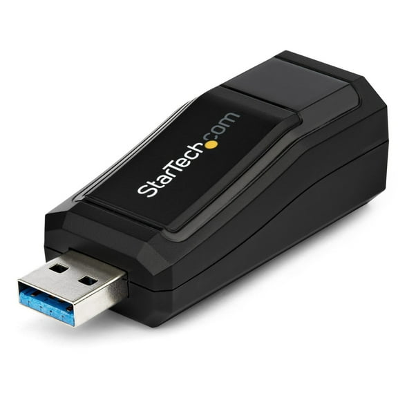StarTech.com USB 3.0 to Gigabit Ethernet NIC Network Adapter, 10/100/1000 Mbps