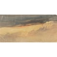 thumbnail image 2 of James Hamilton Shegogue 24x14 Black Ornate Framed Double Matted Museum Art Print Titled: Clouds at Dawn, 2 of 5