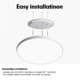 thumbnail image 2 of 12 Inch LED Flush Mount Ceiling Light for Kitchens,Stairwells, A, 2 of 5