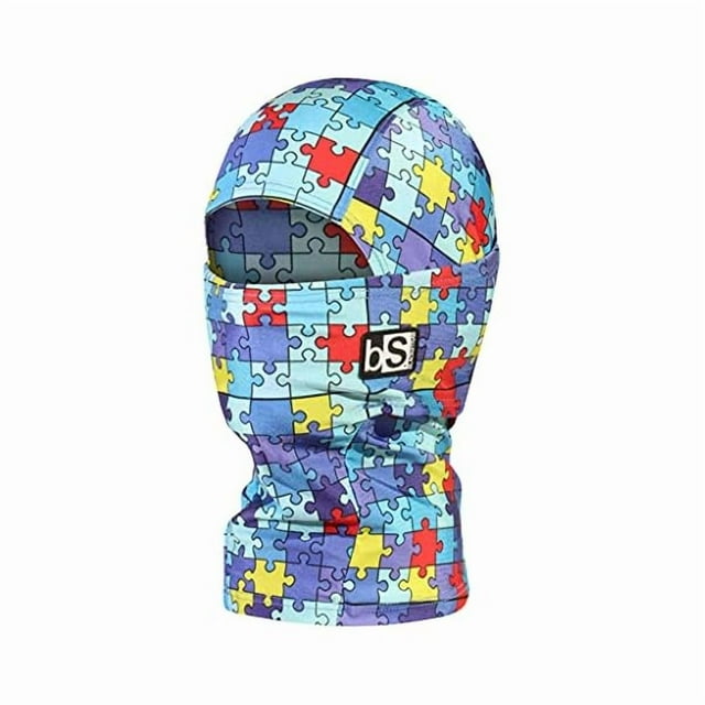 wonima44 BLACKSTRAP Kids' Hood ExoHinge Balaclava Ski Mask, Helmet Compatible, Keeps Kids Comfortable and Warm