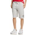 thumbnail image 1 of Mitchell & Ness Mens French Terry Athletic Workout Shorts, Grey, Small, 1 of 2