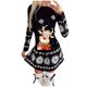 thumbnail image 1 of Vestidos de Navidad Para Mujer Moda Otoño E Invierno Manga Larga Navidad Impreso Cuello Redondo Vestidos Largos Odeerbi ODB198570, 1 of 5