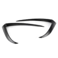 thumbnail image 2 of Front Foglight Eyebrow, High Performance High-end Fog Lamp Eyebrow, Rugged Increase Aerodynamics Fit For  Model 3 Black,Gloss Black,Carbon Fiber Style, 2 of 8