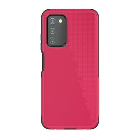 onn. Slim Rugged Phone Case Samsung Galaxy A03s - Red