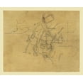 thumbnail image 2 of Unknown 14x12 Gold Ornate Wood Framed with Double Matting Museum Art Print Titled - Marietta Georgia -1864, 2 of 4