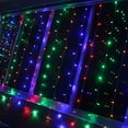 thumbnail image 2 of LINLIN 300 LEDs Curtain Lights,3m*3m USB Copper Wire Lights,Remote Control Fairy Starry String Lights with 8 Modes for Wedding Party Home Garden Bedroom Outdoor Indoor Wall Decorations, 2 of 8
