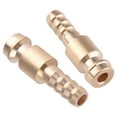 thumbnail image 1 of for Tig Welding Torch Intake 6mm Male Gas & Water Adapter Quick Connector 2Pcs, 1 of 9