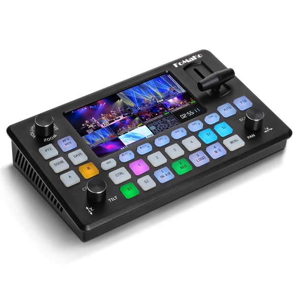 Mezclador de vídeo FomaKo KC601 Pro 5.5 pulgadas FHD LCD HDMI 1080p