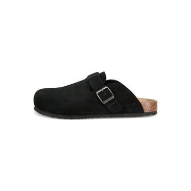 Woodstock Men's Beacon Genuine Leather Comfort Clog Sandal