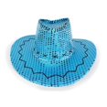 thumbnail image 3 of Slccxzc Sparkly Sequin Cowboy Hat Glitter Western Party Hat, 3 of 7