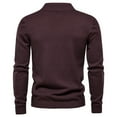 thumbnail image 2 of Pull Épais Chaud Commerce Extérieur Automne et Hiver Col Mi-Haut Ajusté Multicolore, 2 of 6