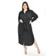 thumbnail image 1 of Vestido camisero con moño Roman Fashion /Tallas Extras, 4341 (Negro lineas) negro 36, 1 of 6