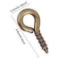 thumbnail image 3 of Eye Pins, 200 Pcs / Sac Eye Thread Eye Pins Eyepins Élégant et Moderne, 3 of 8
