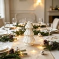 thumbnail image 4 of Clearance Wicker Rattan Christmas Tree, Hand Woven Christmas Tree, Christmas Decoration Gift for Mantel Fireplace Home (White), 4 of 6