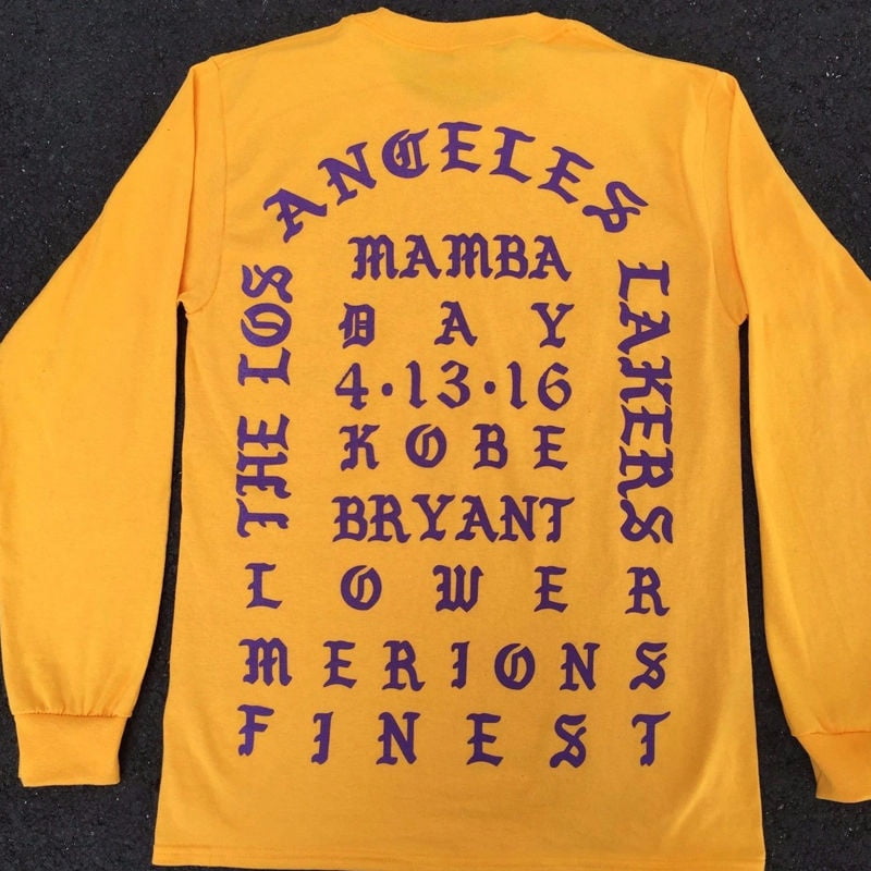 kobe mamba day t shirt