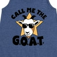 thumbnail image 3 of Instant Message - Call Me The Goat - Toddler and Youth Girls A-line Dress, 3 of 6