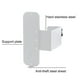 thumbnail image 5 of Soporte antirrobo para timbre con video sin taladro para apartamentos y casas | Soporte ajustable en ángulo de 45° para Blink y otros timbres | Compatible con puertas de 1,5 a 6,6 cm de grosor |, 5 of 6