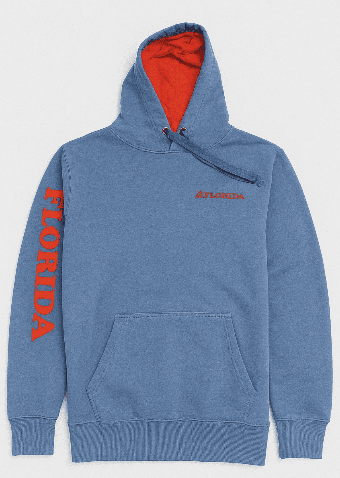 FLORIDA Puff Hooded Fleece Pullover Sweatshirt
