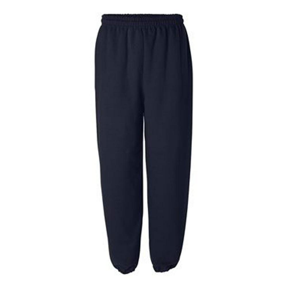 Heavy Blend Sweatpants Cotton/Polyester - Navy - L - Walmart.com ...