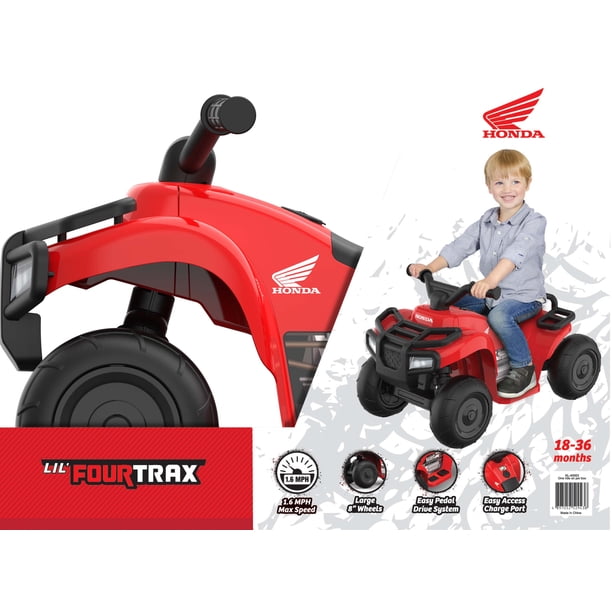 Battery Powered Honda Four Trax for Indoor Playground Fun