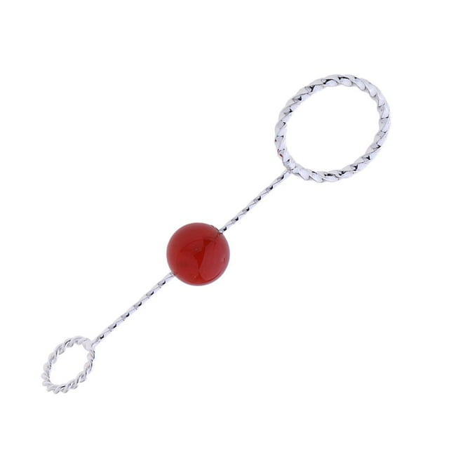 Anillo de fumar retro, pequeño, para colgar en la mano, para cigarrillos - Sin nicotina, para dedos D