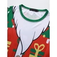 thumbnail image 2 of Innerwin T-Shirt de Noël à Manches Longues pour Hommes, Col Rond, Mode Basique, Cadeau L, 2 of 3
