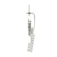 thumbnail image 4 of Araiya Sterling Silver Round Diamond Heart Pendant Necklace (1/3 cttw, I-J Color, I2-I3 Clarity), 18", 4 of 5