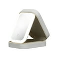 thumbnail image 3 of Sac de Rangement, Miroir 3 Led Miroir Coloré Divisé avec Boîte Miroir Cosmétique 3 Couleurs, 3 of 6