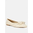 thumbnail image 2 of Cicely Jacquard Bow Embellished Ballet Flats, 2 of 11