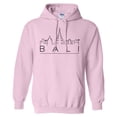 thumbnail image 1 of Skyline Bali Hoodie Sweatshirt Unisex 2X-Large Pink, 1 of 5